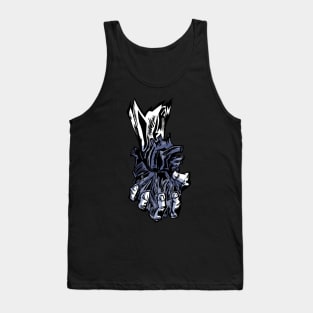 Give Your Heart (Black and White) Tank Top